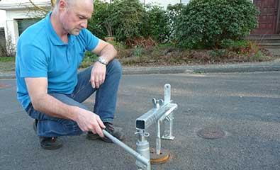 LDA-05S and Hydrakap in use