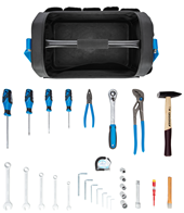 Tool bag with tool assortment - 3100448